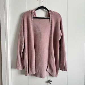 3/$25 Garage Pink Women's Chenille Sweater
